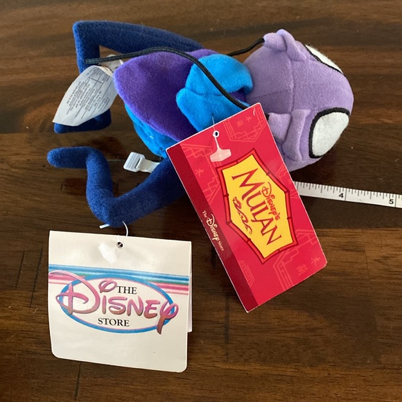 Disney Store Princess Mulan Friend Cricket Plush Toy - Picture 5 of 7